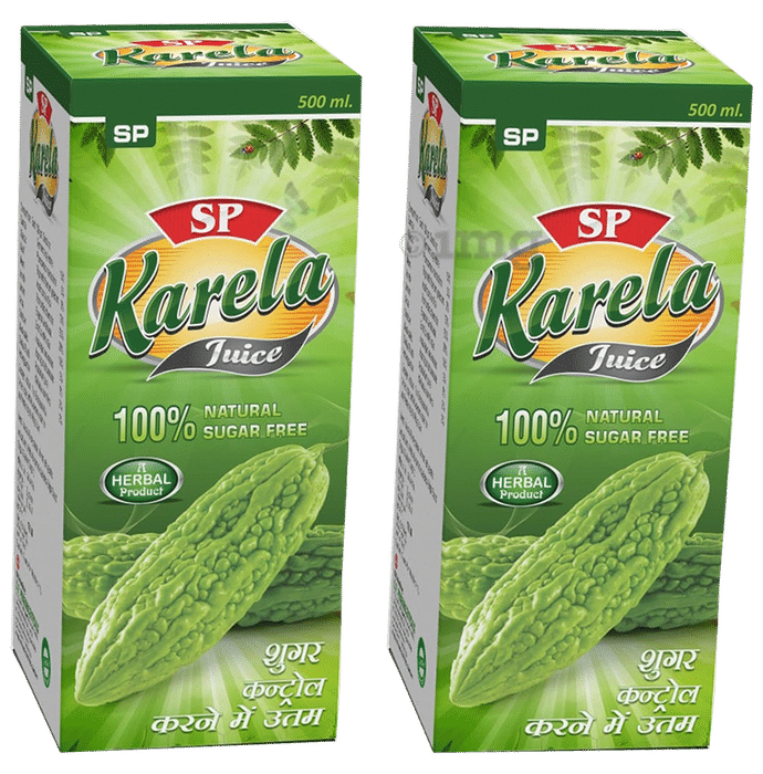 S.P Pharmaceuticals Karela Juice (500ml Each)