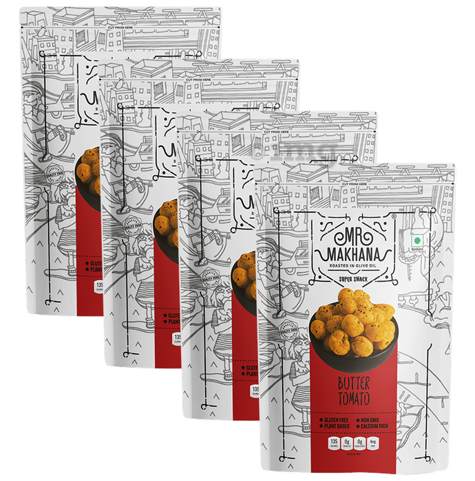 Mr Makhana Butter Tomato (60gm Each)