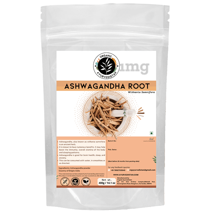 Organic Ayurvedistan Ashwagandha Root