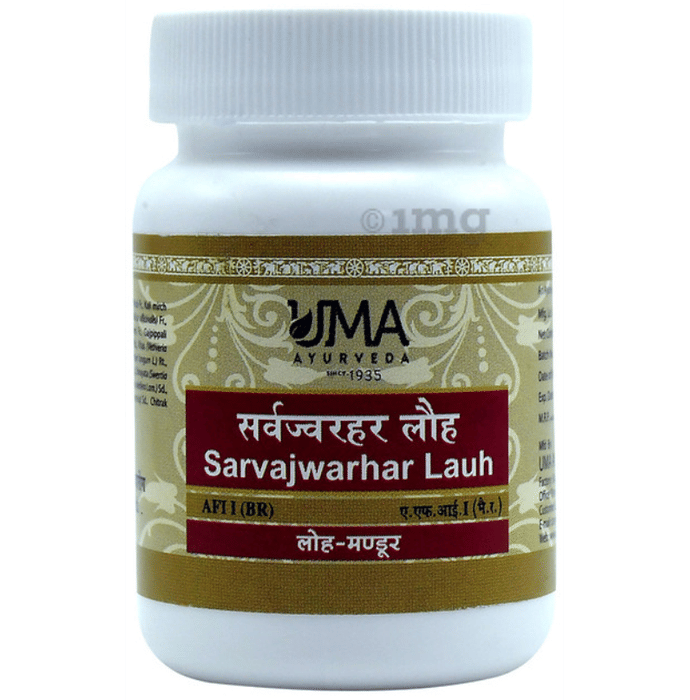 Uma Ayurveda Sarvajwarhar Lauha Tablet