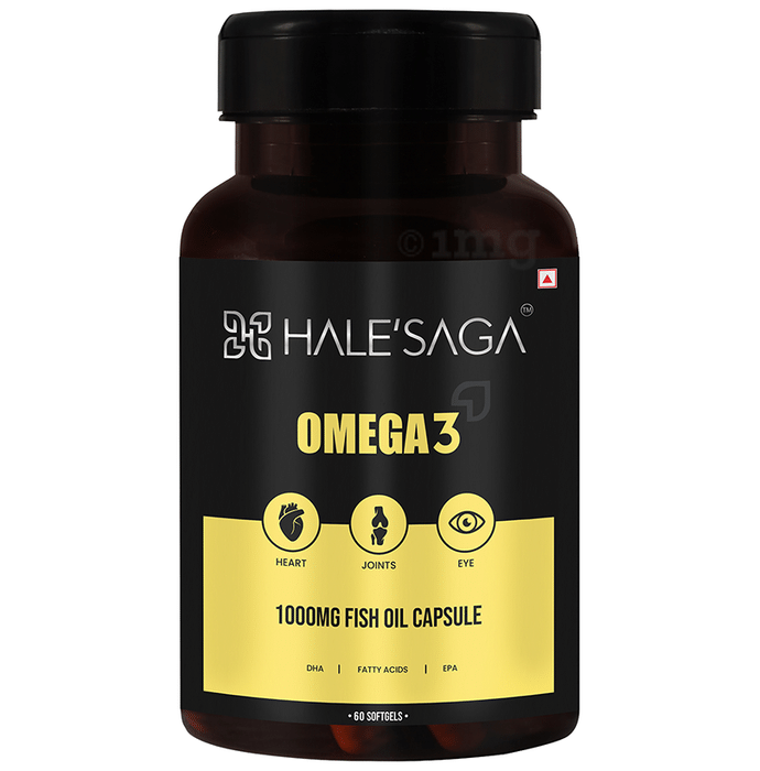 Halesaga Omega 3 1000mg Fish Oil Capsule