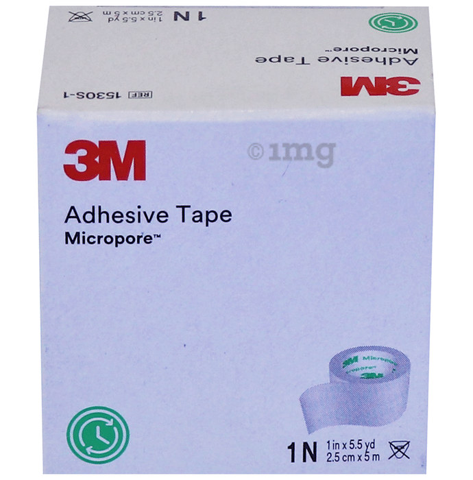 Thyrocare 3M Micropore Adhesive Tape 2.50cm x 5m
