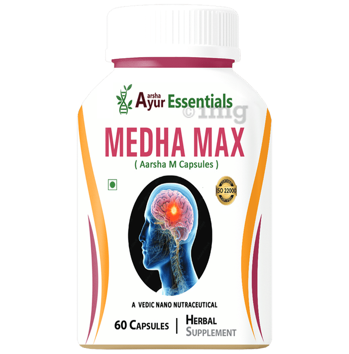 Aarsha Ayur Essentials Medha Max Capsule