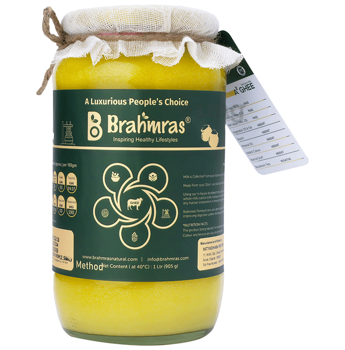 Brahmras A2 Desi Cow Ghee: Buy jar of 1.0 Ltr Paste at best price in ...