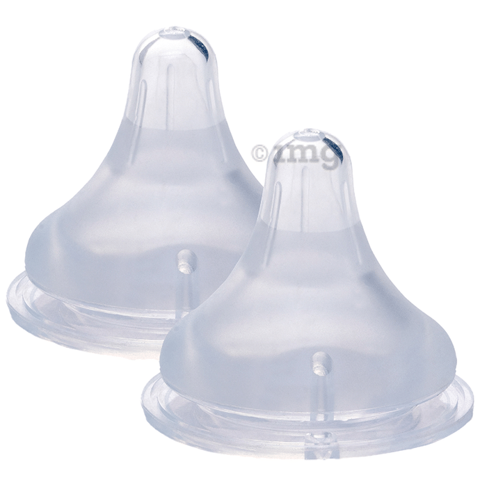 Vega Baby & Mom 9+ Month Baby Nipple Wide Neck Large