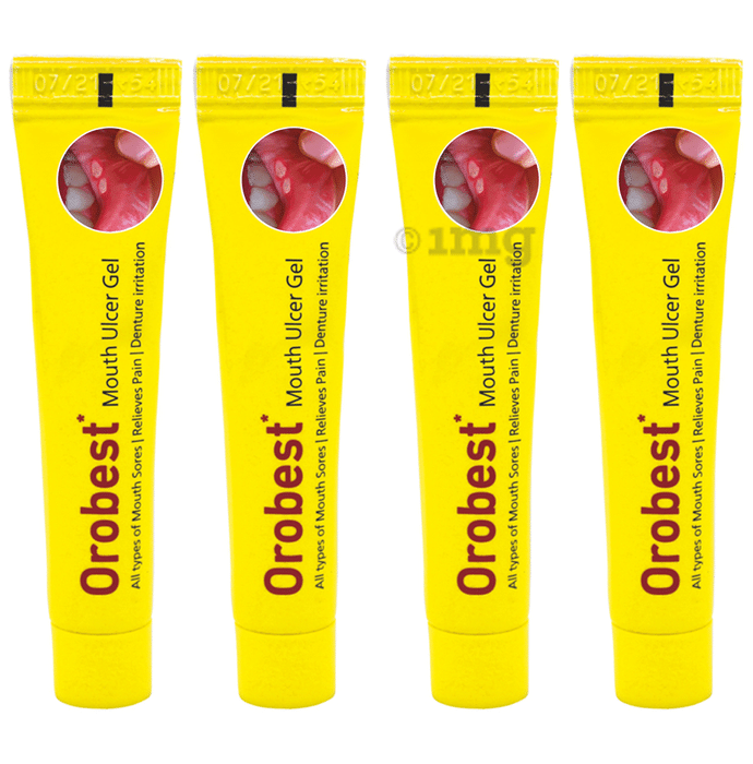 Orobest Mouth Ulcer Gel (10gm Each)