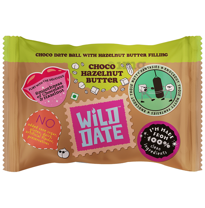 Wild Date Choco Hazelnut Butter Hunger Buster (15gm Each)