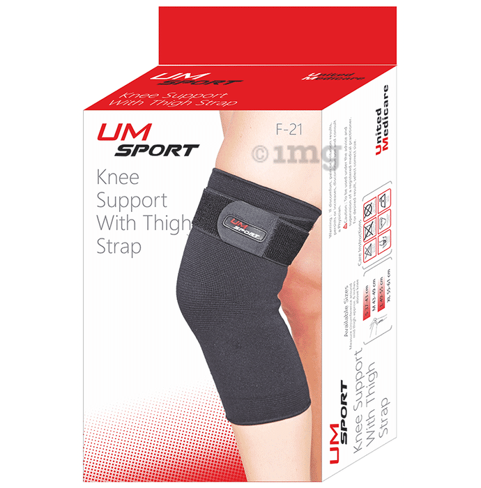 United Medicare Knee Support with Thigh Strap XL