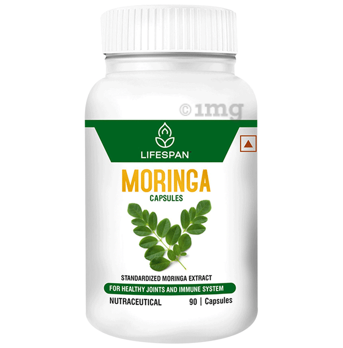 Lifespan Moringa Capsules | Immunity & Metabolism Booster Nutritional Rich Supplement | Capsule