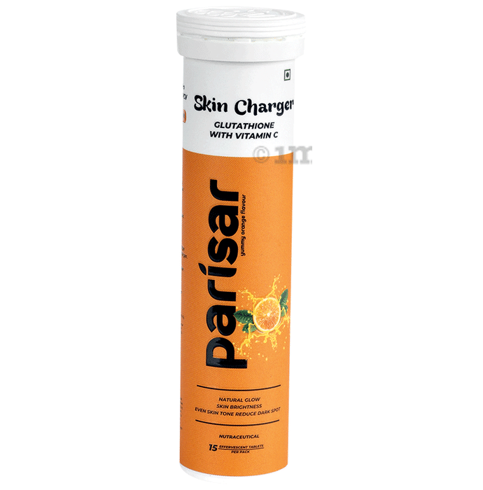 Parisar Skin Charger Glutathione with Vitamin C Effervescent Tablet