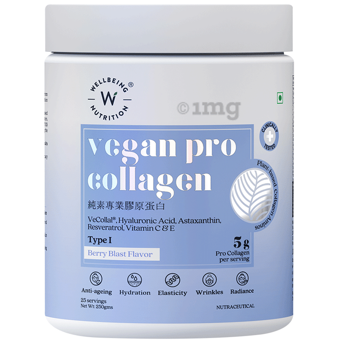 Wellbeing Nutrition Vegan Pro Collagen Berry Blast