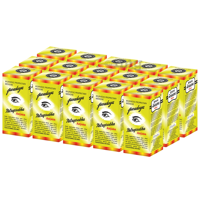 Jiwadaya Netraprabha Anjana Eye Drop (7gm Each)