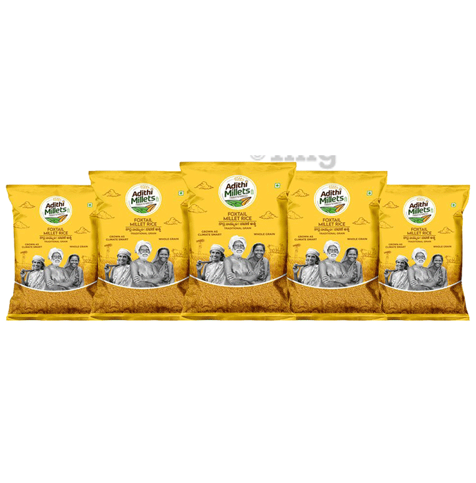 Adithi Millets Foxtail Millet Rice (500gm Each)