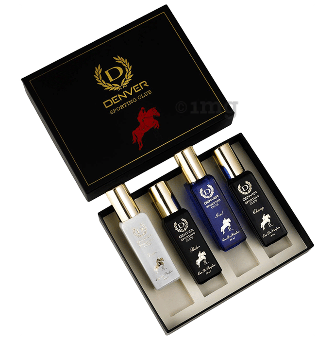 Denver Long Lasting Luxury Perfume Sporting Club Gift Set for Men