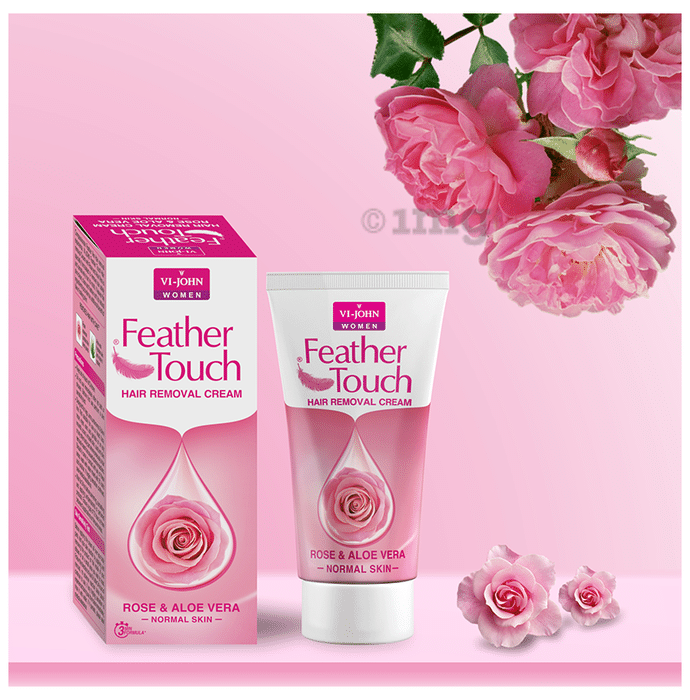 Buy VIJohn Feather Touch Hair Removal Cream Rose 40 g Online  Purplle