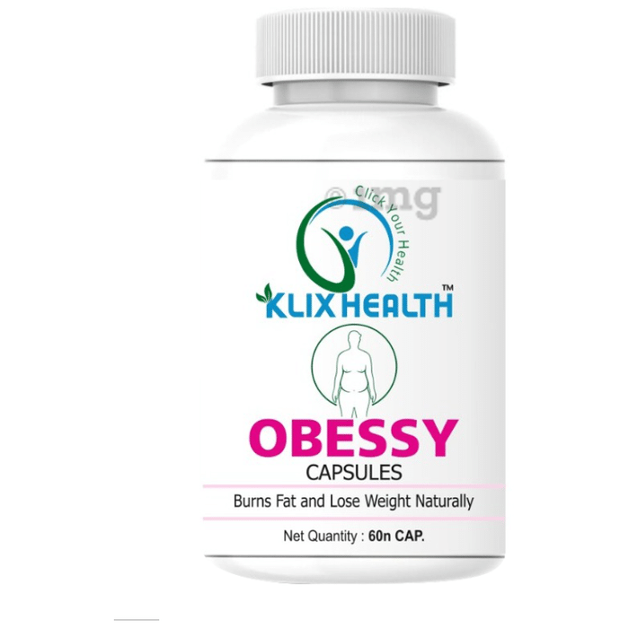 Klix Health Obessy Capsule for Metabolism & Weight Loss Capsule