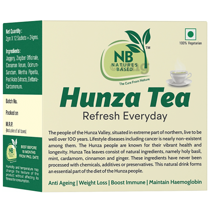 Natures Based Hunza Tea (2gm Each)