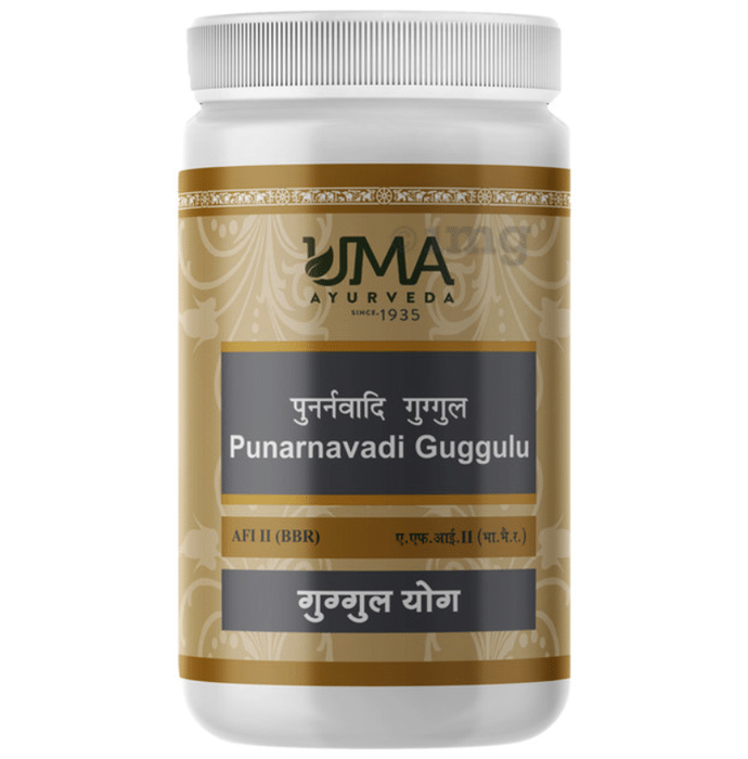 Uma Ayurveda Punarnavadi Guggul Tablet