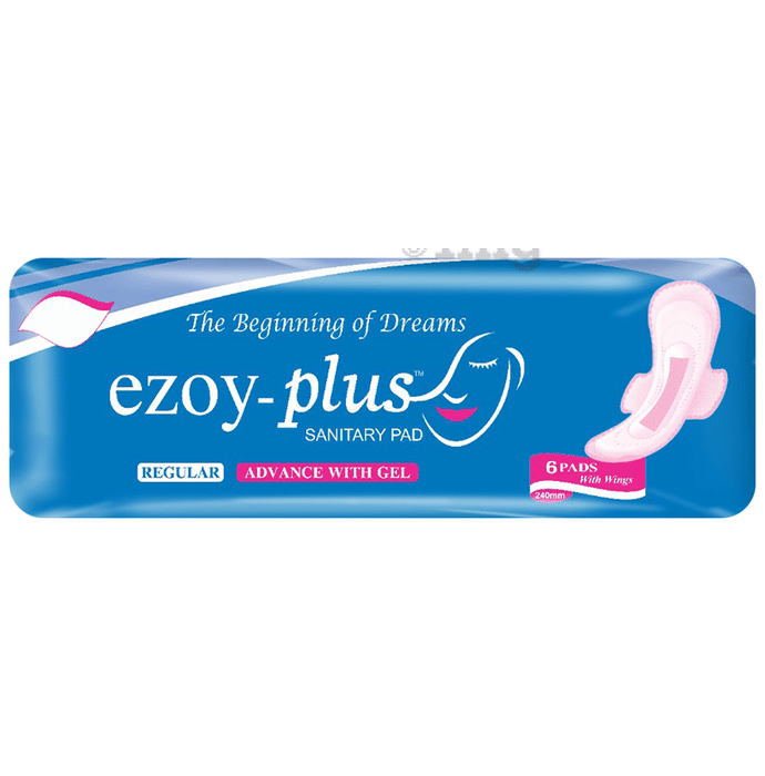 Ezoy-Plus Sanitary Pads (6 Each) Large