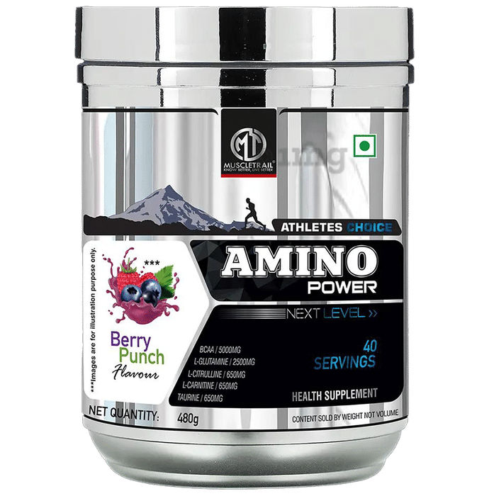 Muscle Trail Athletes Choice Amino Power Berry Punch