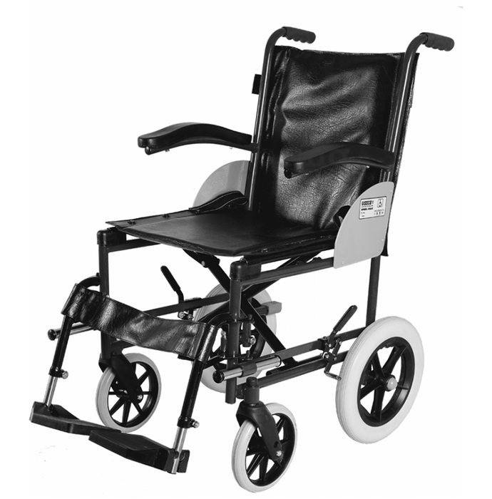 Vissco 2949 Imperio Institutional Wheelchair with 300mm Rear Wheels Universal Grey