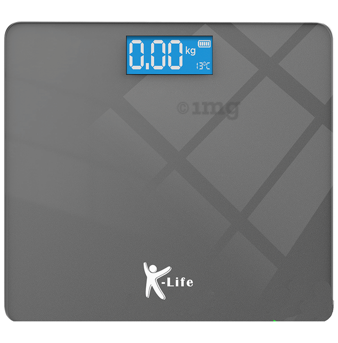 K-Life WS 101B Digital Rechargeable Personal Electronic Body Weight Machine