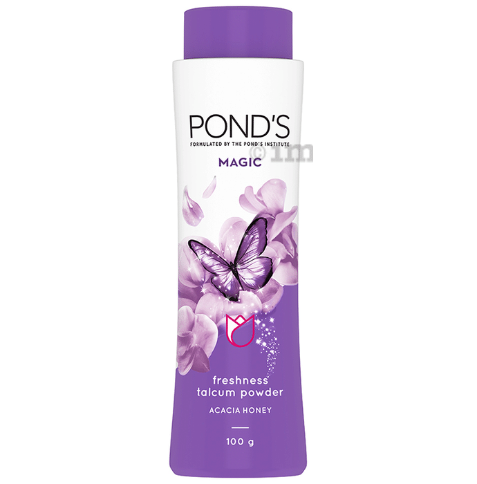 Pond's Magic Freshness Talc Powder Magic Acacia Honey