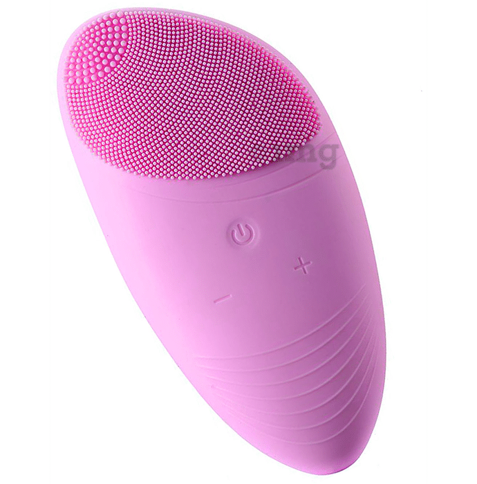 Vaquita Basic-H802 2 in 1 Face Cleansing Brush & Massager Pink