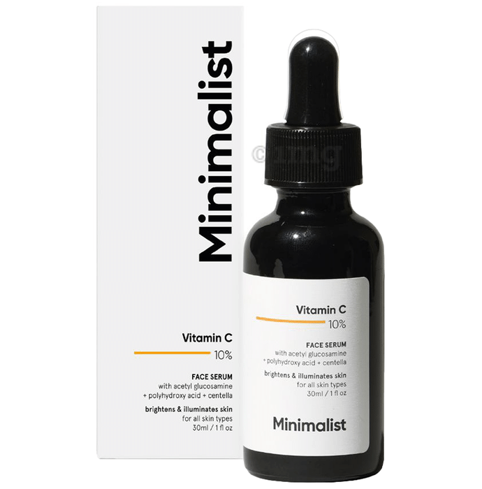 Minimalist 10% Vitamin C Face Serum | Brightens Skin