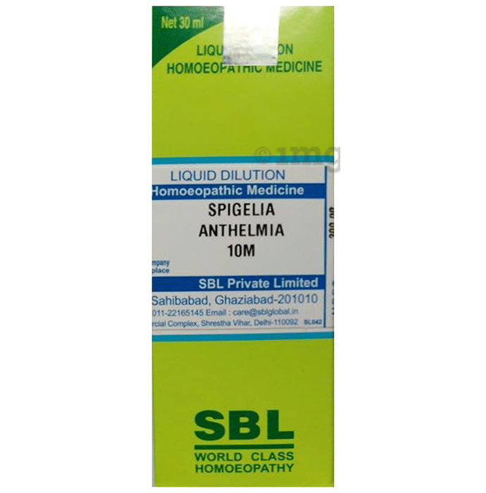 SBL Spigelia Anthelmia Dilution 10M CH