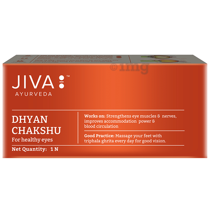 Jiva Ayurveda Dhhyan Chakshu for Healthy Eyes
