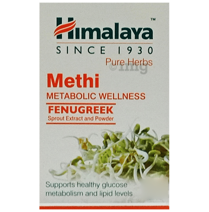 Himalaya Methi (Fenugreek Sprout Extract) for Healthy Glucose Metabolism | Tablet