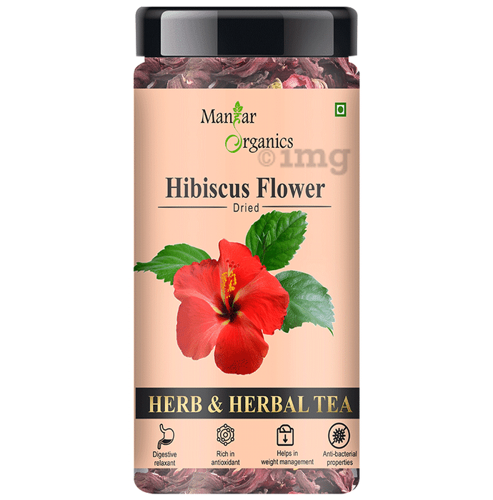 ManHar Organics Dried Hibiscus Flower Tea
