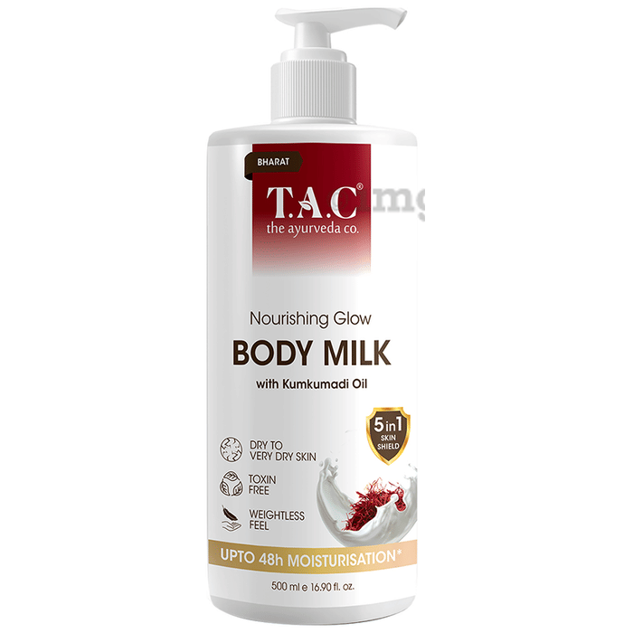 TAC The Ayurveda Co. Nourishing Glow Body Milk with Kumkumadi Oil Buy