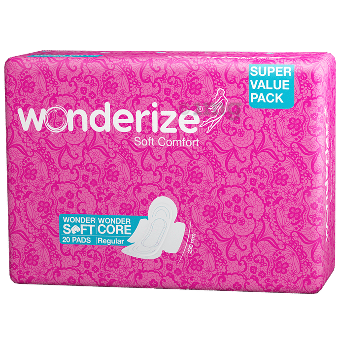 Wonderize Soft Comfort Regular Sanitary Pads