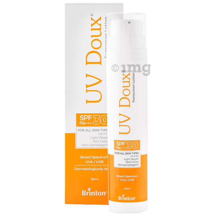 UV Doux Sunscreen SPF 30 PA+++ | UVA/UVB Protection | Paraben-Free | For All Skin Types