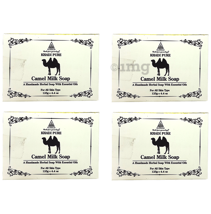 Khadi Pure Camel Milk Soap (125gm Each)