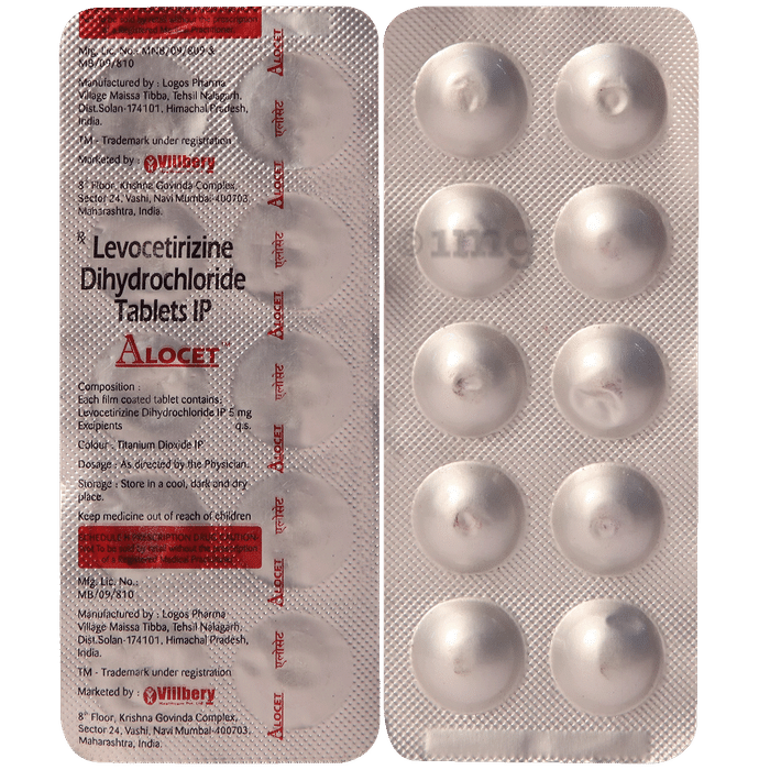 Alocet 5mg Tablet
