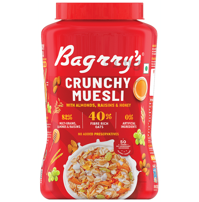 Bagrry's Crunchy Muesli with Almonds, Raisins & Honey