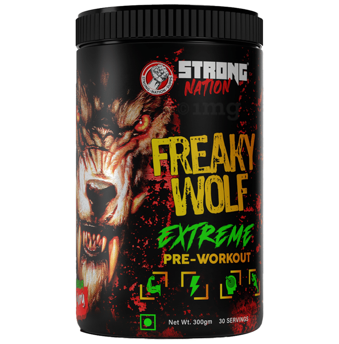 Strong Nation Freaky Wolf Extreme Pre-Workout Powder Bloody Mary