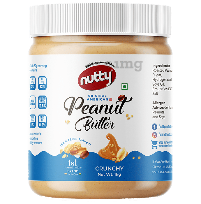 Nutty Original American Peanut | Butter Crunchy