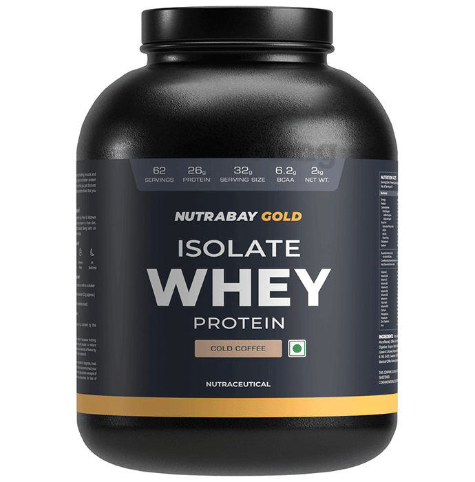 Nutrabay  Isolate Whey Protein Powder Cold Coffee