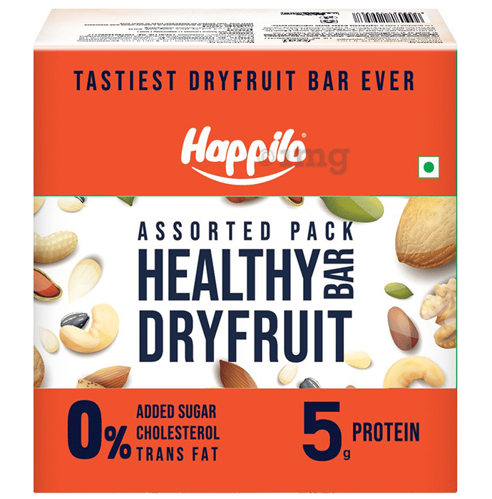 Happilo Assorted Pack Healthy Bar Dryfruit