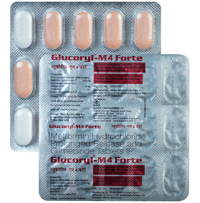 Glucoryl-M4 Forte Tablet PR