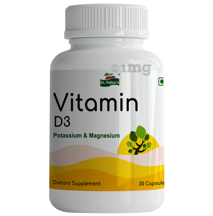 Dr. Patkar's Vitamin D3 Capsule Supports Joint Health & Immunity