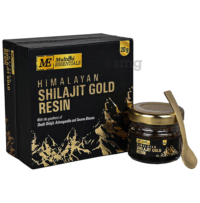 Multani Essentials Himalayan Shilajit Gold Resin