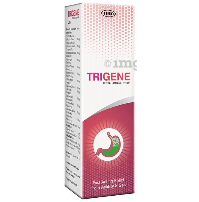 Trio Trigene Herbal Antacid Syrup