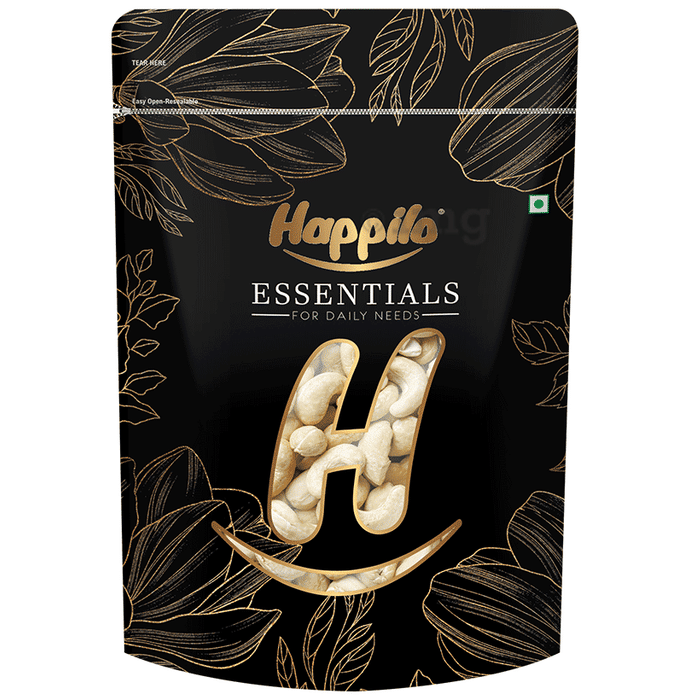 Happilo Essentials Popular Whole Cashew W400 Dry Fruits