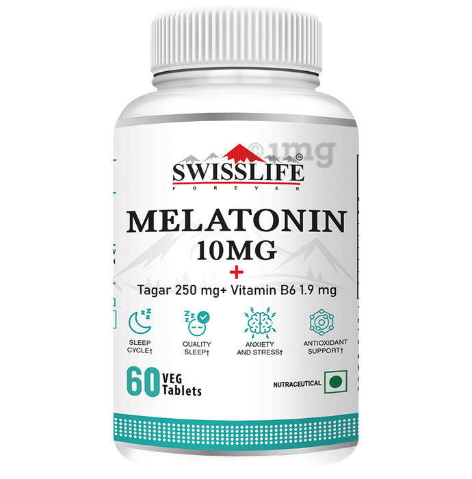 SWISSLIFE FOREVER Melatonin 10mg Tablet (60 Each)