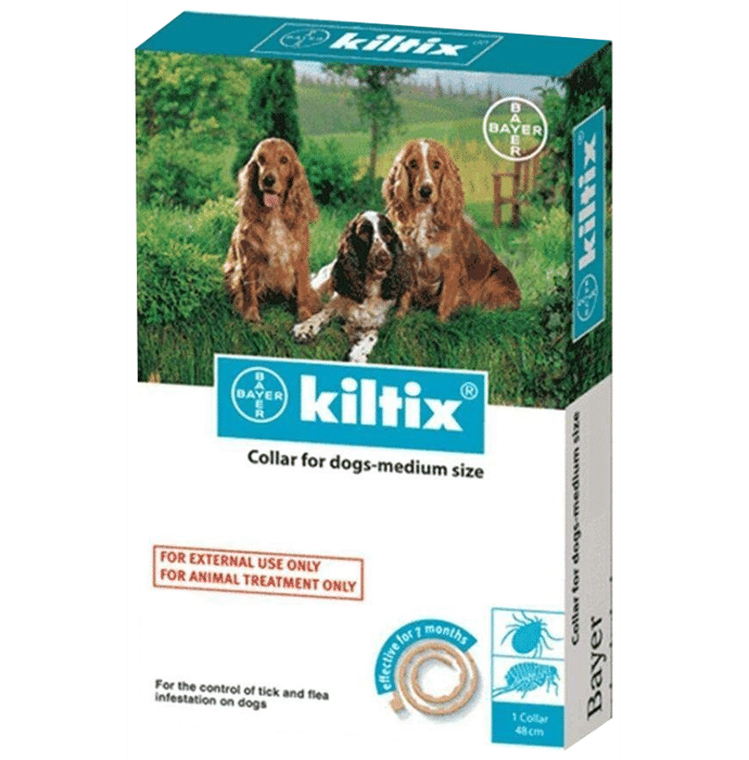 Bayer Kiltix Collar for Dogs Medium